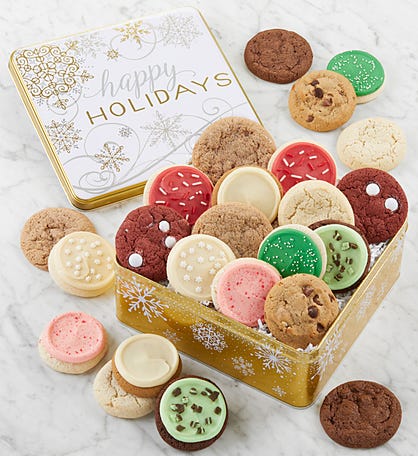 Premier Happy Holidays Assorted Gift Tin